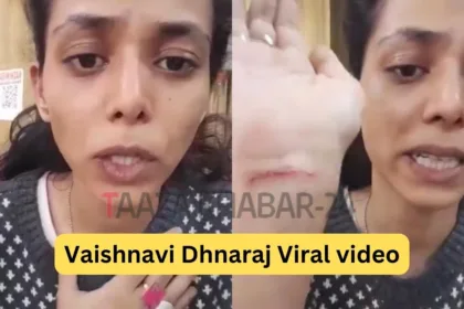 Vaishnavi Dhnaraj Viral video